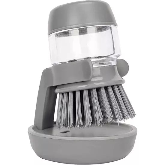 DishPro- Perie de vase cu dozator detergent si suport depozitare